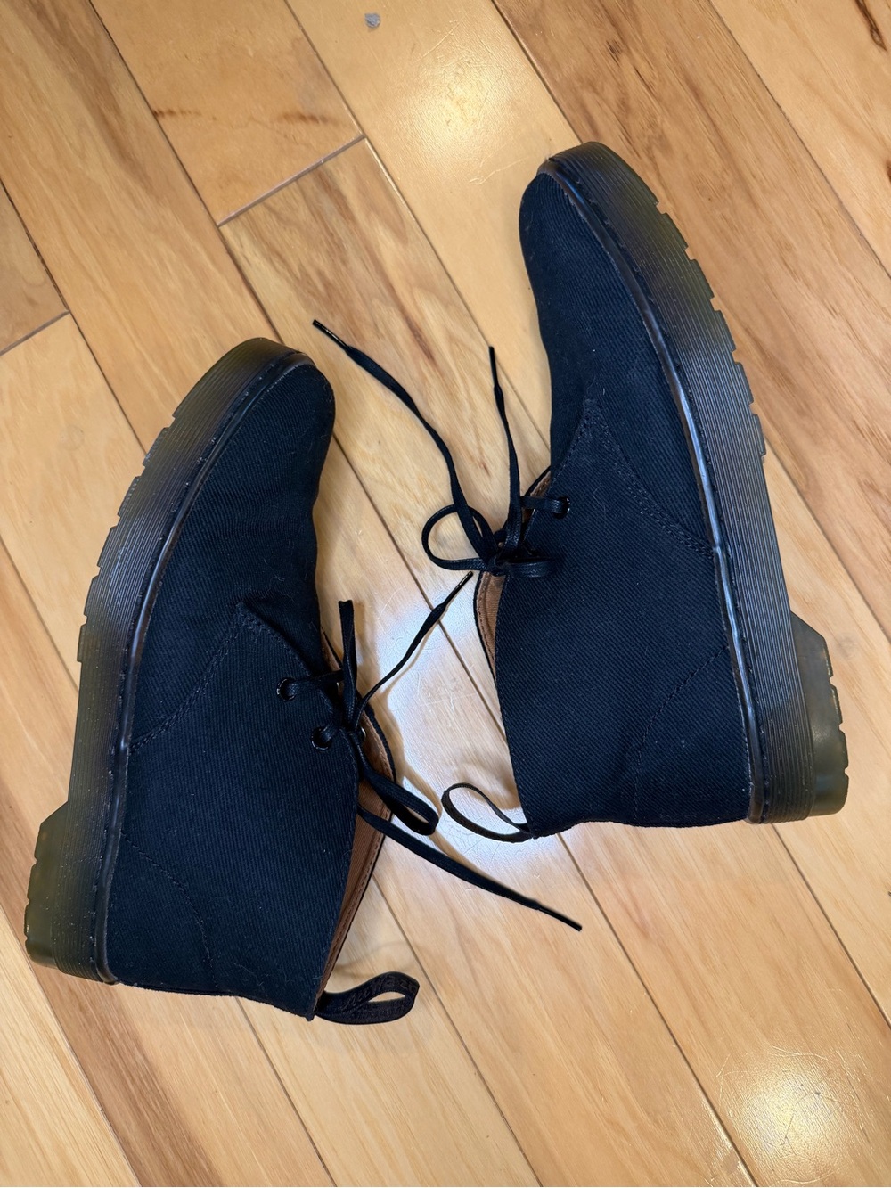 Dr. Martens Mayport AirWair Men's Black Canvas Casual Utility Lace-Up Boots - Picture 9 of 15